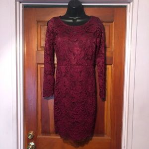 Lace semi-formal dress